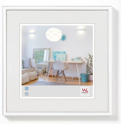 Walther new lifestyle - ramka plastikowa - rozmiar zdjęcia 30x30 cm - biała