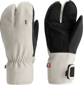 Bbb cycling subzero 2 x 2 fietshandschoenen winter - thermo - waterdicht winddicht - touchscreen - grijs - m - bwg-50 m