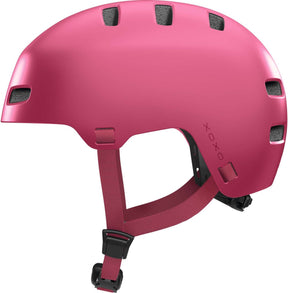 Kask rowerowy Abus xoxo mono czerwony s - 51-55 cm - czerwony - odpowiedni do użytku na rowerach elektrycznych - rowerach miejskich - 370 g