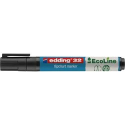 Marker do flipchartów edding e-32 czarny 19 mm (gł.) x 19 mm (szer.) x 138 mm (wys.)