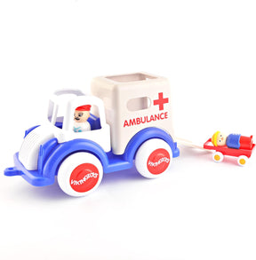 Zabawki Wikingów - duża ambulans w pudełku