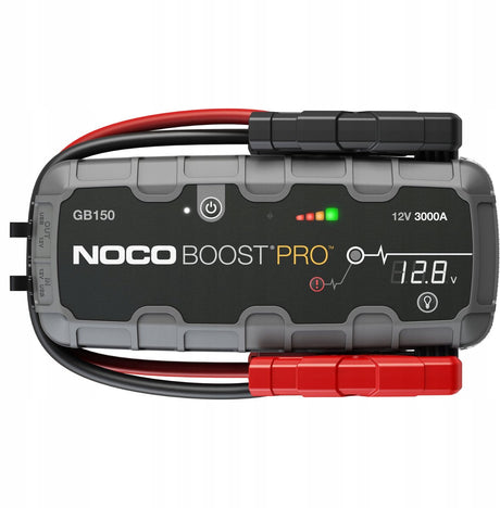 Rozrusznik litowy Noco boost pro gb150 - wspomaganie rozruchu 3000 amperów - do 80 prób rozruchu na 1 ładowaniu - ładowarka USB do tabletu typu smartfon - latarka LED 500 lumenów