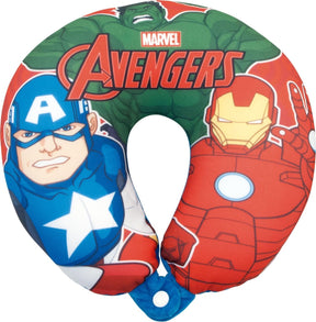 Marvel nekkussen avengers junior 28 cm polyester rood blauw