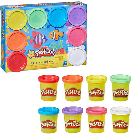 Play-doh 8-pak - tęcza