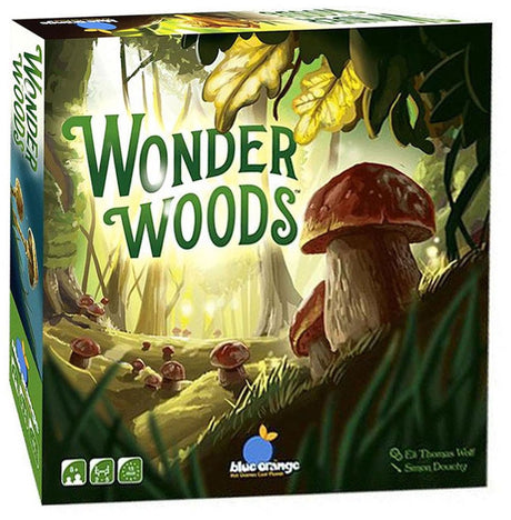 Geronimo gry niebieski pomarańczowy gra planszowa Wonder Woods