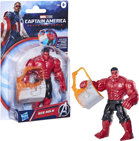 Figurka Hasbro Avengers Red Hulk 10 cm, cudowna zabawka.