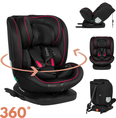 Lionelo Bastiaan - fotelik samochodowy i-size 4w1 - 360° - isofix - grupa 0-1-2-3 - 40-105cm