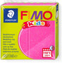 Fimo dziecięca glinka modelarska 42 g brokatowy róż