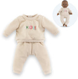 Beżowy dres Corolle dla lalki baby, 36cm