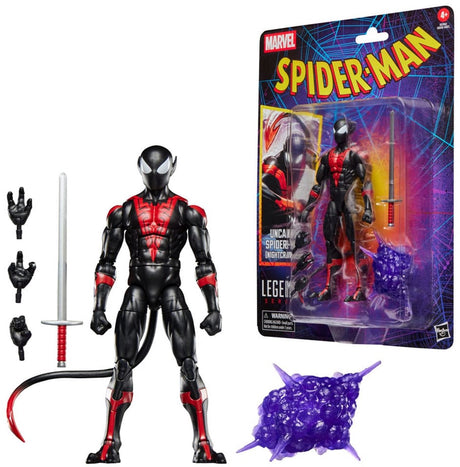 Seria Marvel Legends firmy Hasbro Niesamowity Spider-Man - Nightcrawler - figurka 15cm