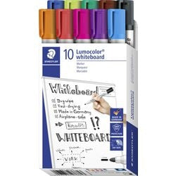 Marker do tablic suchościeralnych Staedtler 351 b10 średni zakres kolorów