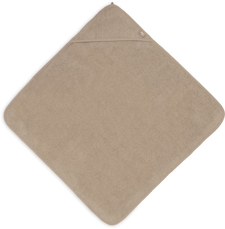 Jollein kapuzenhandtuch frottee 100x100cm - milky coffee