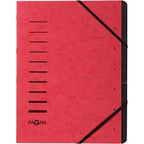 Folder sortujący Pagna 40058-01 karton czerwony