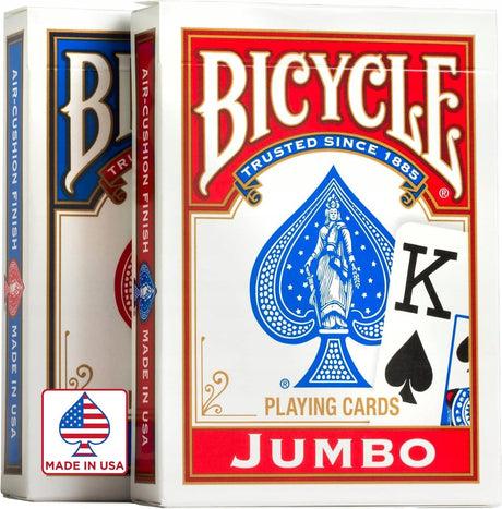 Plecak dla rowerzysty 2-pak jumbo indeks - karty do gry premium - poker - oryginały