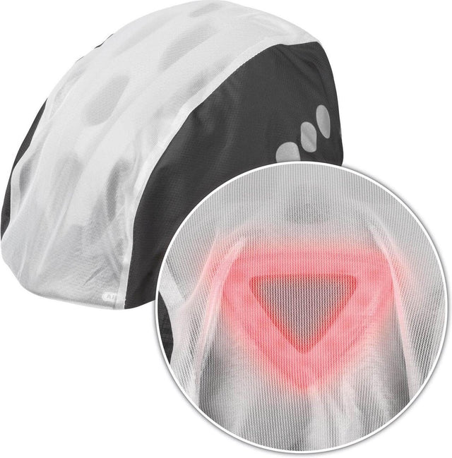 Nadrujne, przezroczyste czarne toplight deszcz