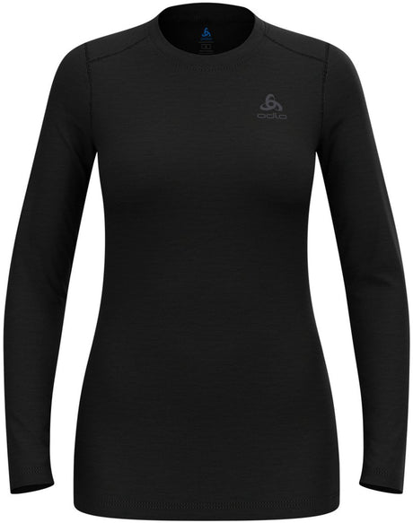Damska koszulka z długim rękawem Odlo Natural Merino 160 - rozmiar m