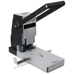 Solidny dziurkacz rapesco 2160, metal srebrny, czarny