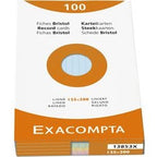Karty indeksowe exacompta 13853x papier asortymentowy