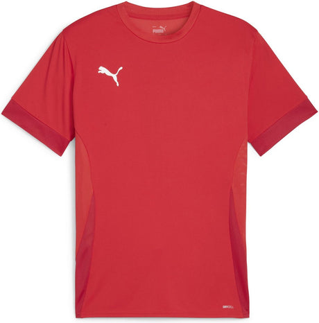 Męska koszulka sportowa Puma Teamgoal Matchday Jersey w kolorze czerwono-biało-szybkoczerwonym