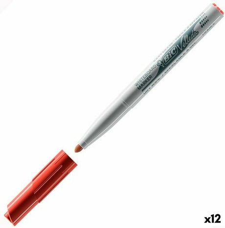 Marker do tablic suchościeralnych Bic 1741 1,4 mm okrągły czerwony