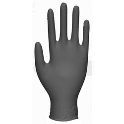 Rękawice jednorazowe nitrex gp0032 nitrylowe małe (s) czarne