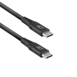 Kabel do ładowania i transmisji danych Act USB 3.2 gen1 c męski - c męski 1 metr
