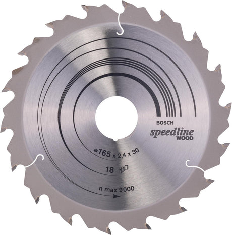 Bosch cirkzb speed 165x30 20x2.4 18t fz wz