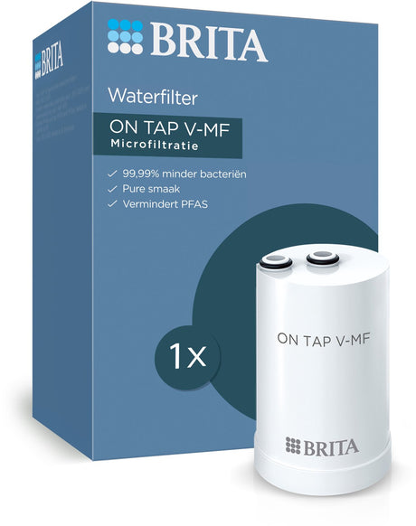 Brita on tap v-filter - 1 filtr (600l) - czysta woda pitna, redukuje bakterie, chlor i ołów
