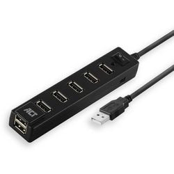 Koncentrator USB Act ac6215 czarny