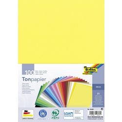 Papier rzemieślniczy folia a4 130 g m² asortyment kolorów 100 arkuszy