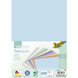 Papier kraftowy folia pastel a4 130 g m² asortyment kolorów 100 ark
