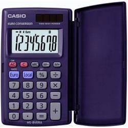 Kalkulator kieszonkowy Casio HS-8Vera w kolorze granatowym