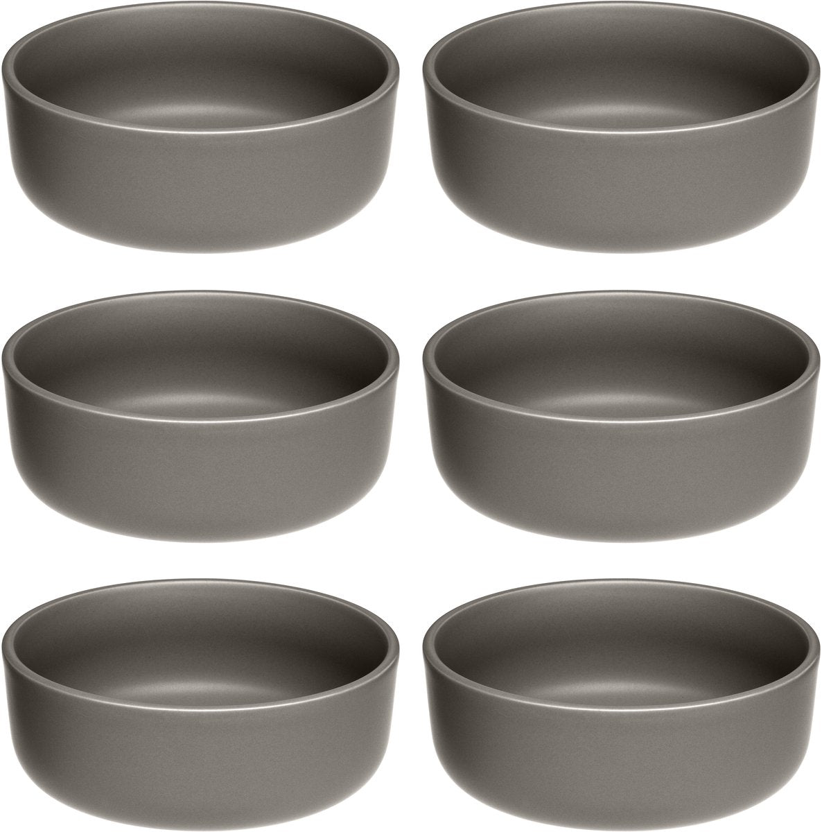 Miska Leonardo Roma 16cm taupe - zestaw 6 sztuk