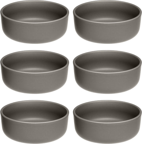 Miska Leonardo Roma 16cm taupe - zestaw 6 sztuk