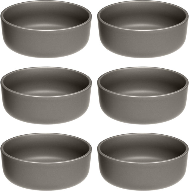 Miska Leonardo Roma 16cm taupe - zestaw 6 sztuk