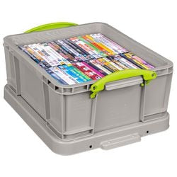 Naprawdę przydatne pudełko do przechowywania 18 litrów | z recyklingu | szary