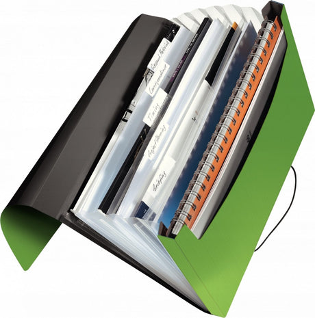 Leitz solid map a4, 6 stuks, lichtgroen