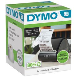Etykiety Dymo - do drukarek etykiet 4xl 5xl - 102 mm x 210 mm - 140 etykiet