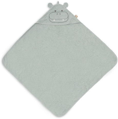 Jollein peleryna kąpielowa frotte 75x75cm hippo happy 98
