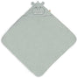 Jollein kapuzenhandtuch frottee 75x75cm - hippo happy