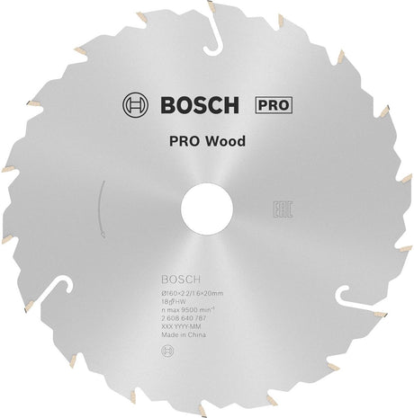 Bosch cirkzb speed 160x20x2.4 18t fz wz