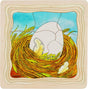 Puzzle drewniane Goki - kurczak