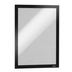 Ramka ekspozycyjna trwała duraframe a4 pcv niemagnetyczna czarna