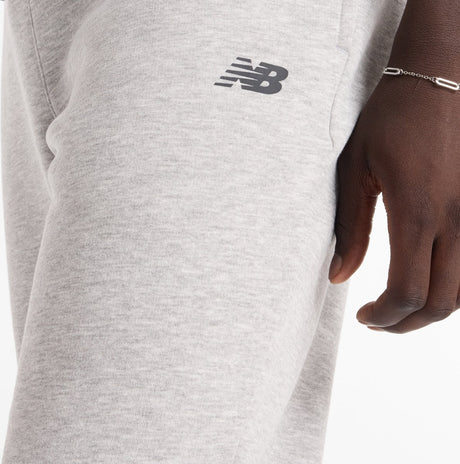 Męskie spodnie jogger New Balance Sport Fleece - atletyczny szary