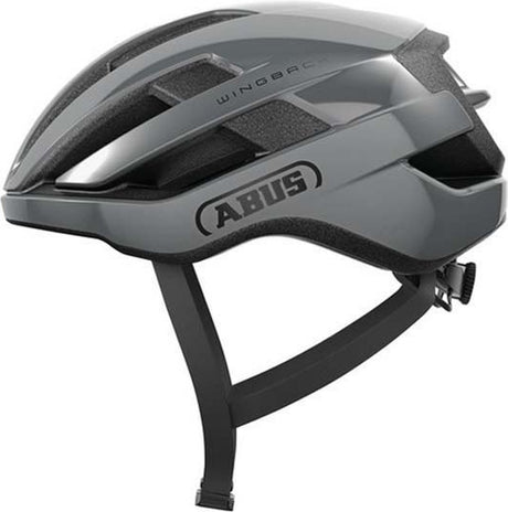 Kask rowerowy Abus Wingback w kolorze szarym