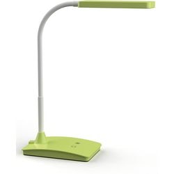 Perłowa lampa biurkowa Maul - LED - zielony - możliwość przyciemniania - regulowana główka lampy - obsługa dotykowa - 3 tryby świecenia - lampa stołowa