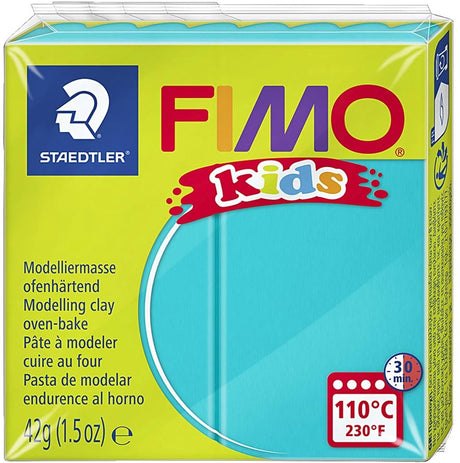 Fimo dziecięca glina modelarska 42 g turkusowa