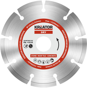 Kreator krt082102 diamantschijf d125 premium