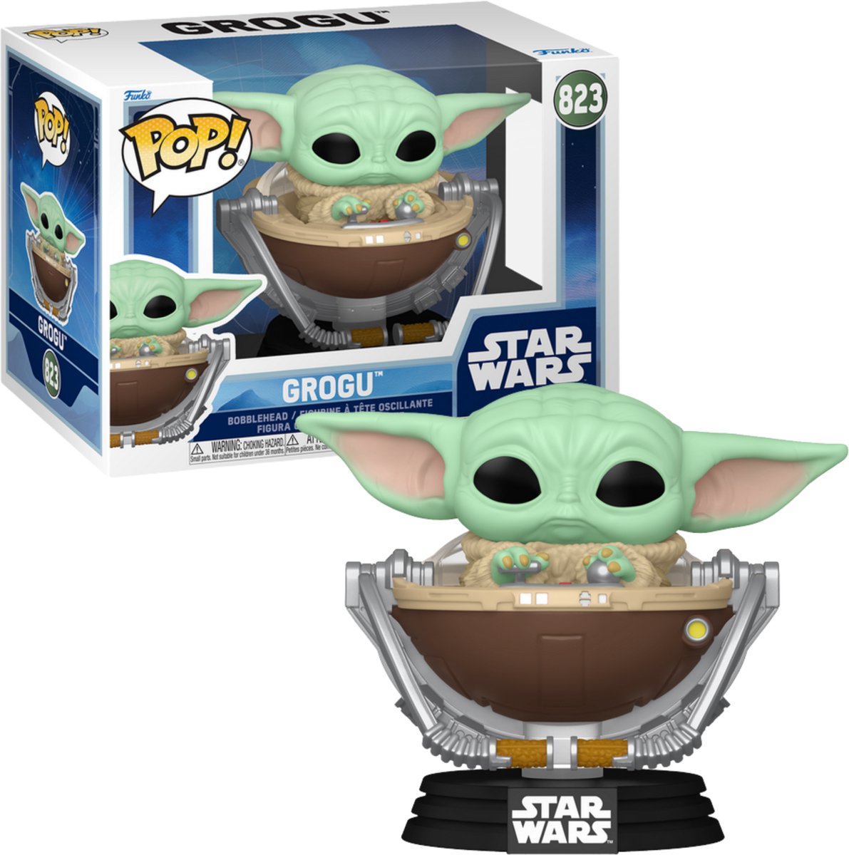 Funko Star Wars Grogu winylowa figurka 823 unisex pop! - neutralny - standardowy