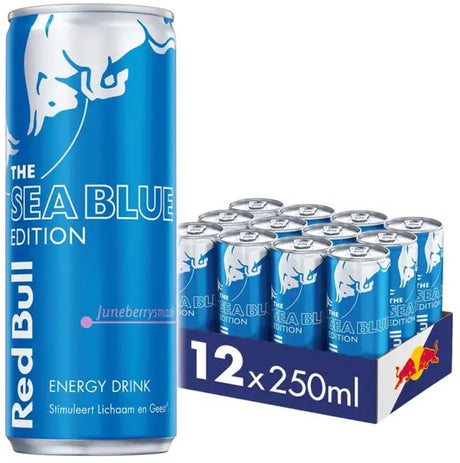 Puszka z jagodami Red Bull the Sea Blue Edition (12x 250ml)
